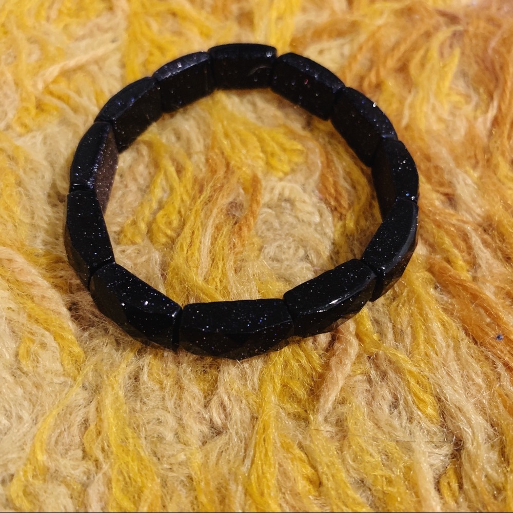 Blue Goldstone Bracelet
